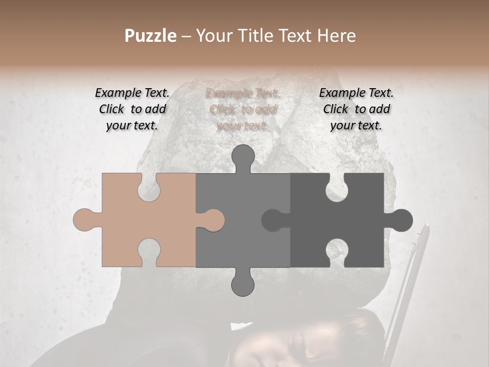 Ventilation White Remote PowerPoint Template