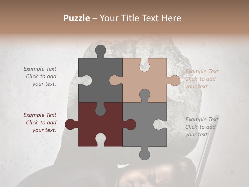 Ventilation White Remote PowerPoint Template