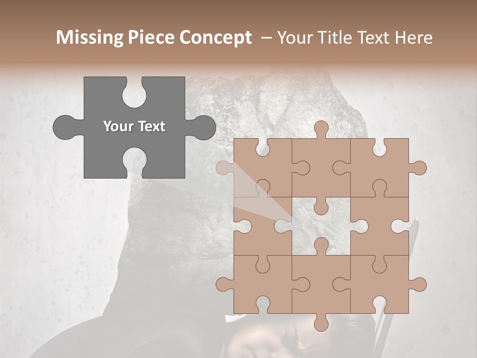 Ventilation White Remote PowerPoint Template