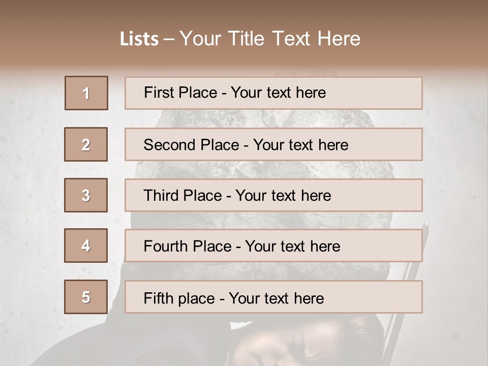 Ventilation White Remote PowerPoint Template