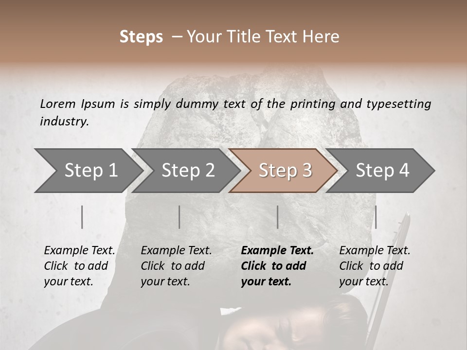 Ventilation White Remote PowerPoint Template