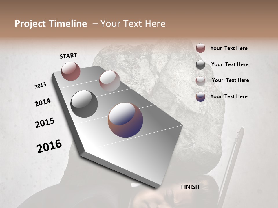 Ventilation White Remote PowerPoint Template