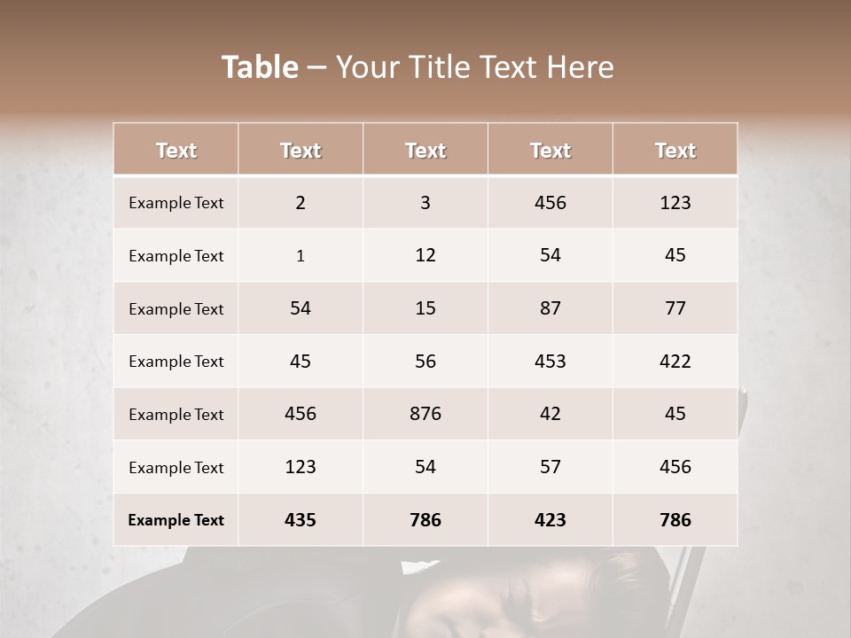 Ventilation White Remote PowerPoint Template
