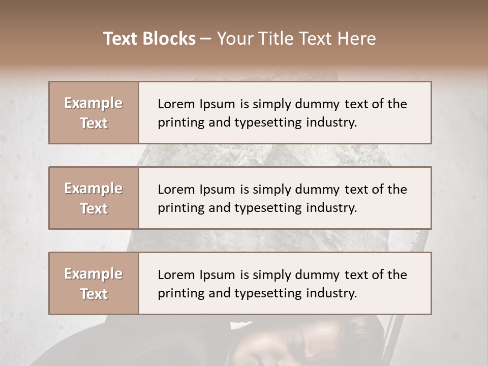 Ventilation White Remote PowerPoint Template