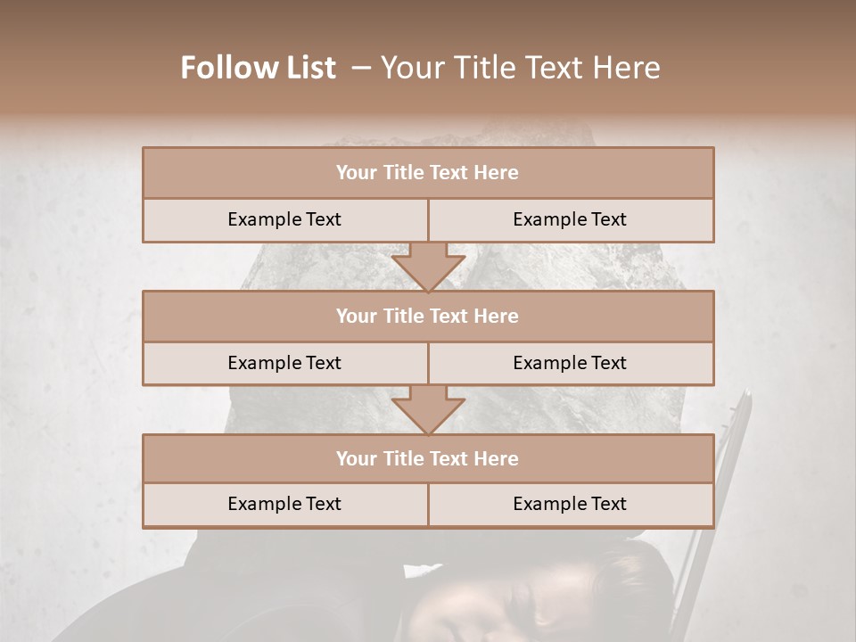 Ventilation White Remote PowerPoint Template
