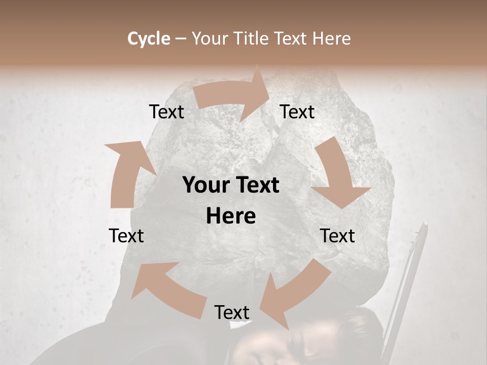 Ventilation White Remote PowerPoint Template