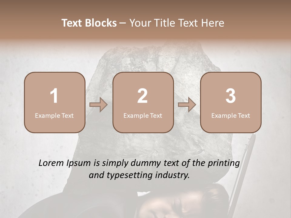 Ventilation White Remote PowerPoint Template