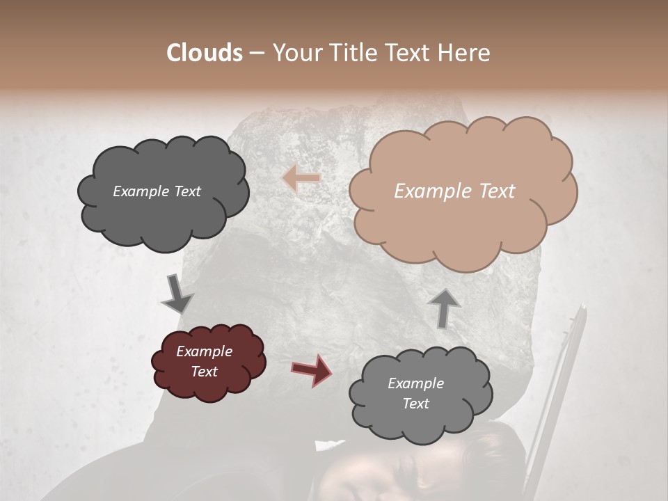 Ventilation White Remote PowerPoint Template
