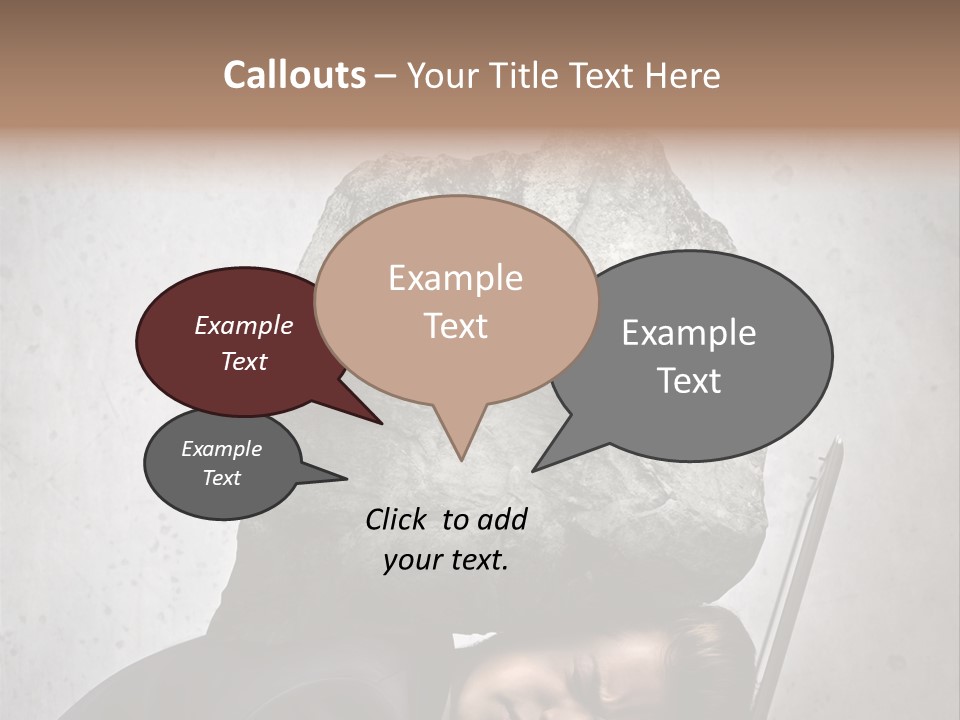 Ventilation White Remote PowerPoint Template