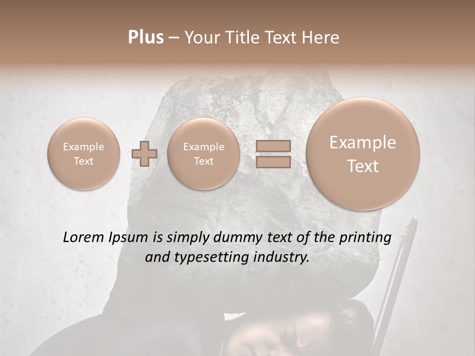 Ventilation White Remote PowerPoint Template