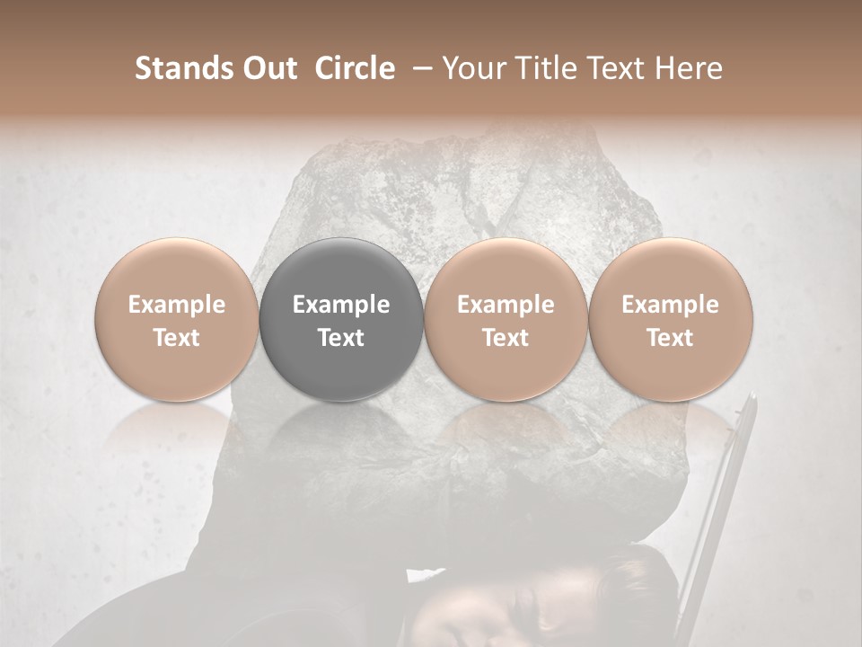 Ventilation White Remote PowerPoint Template