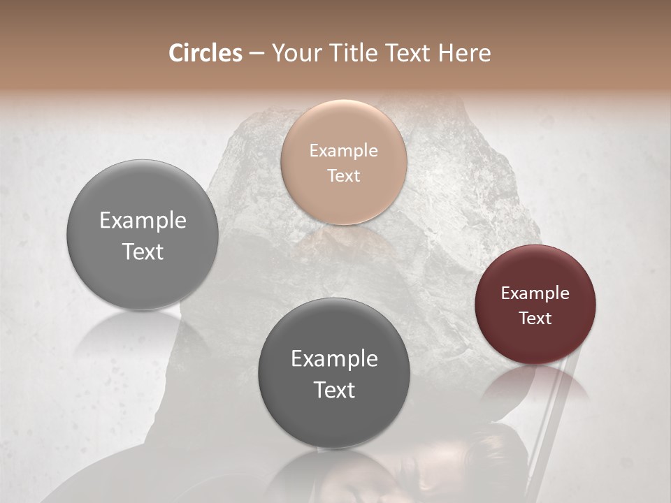 Ventilation White Remote PowerPoint Template