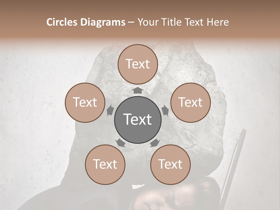 Ventilation White Remote PowerPoint Template
