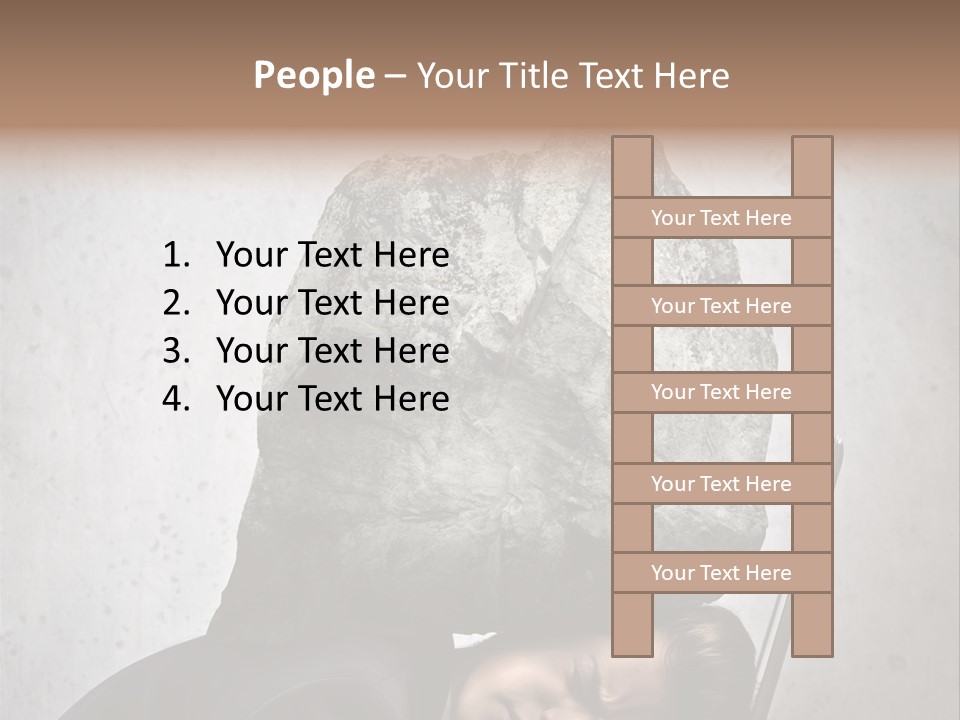 Ventilation White Remote PowerPoint Template