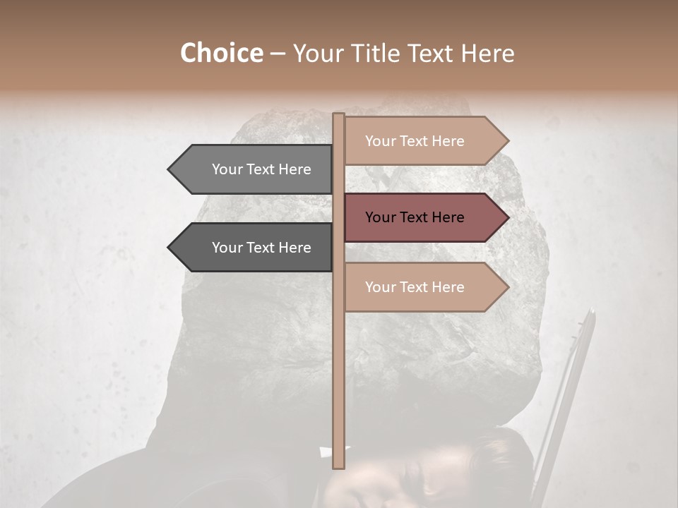 Ventilation White Remote PowerPoint Template