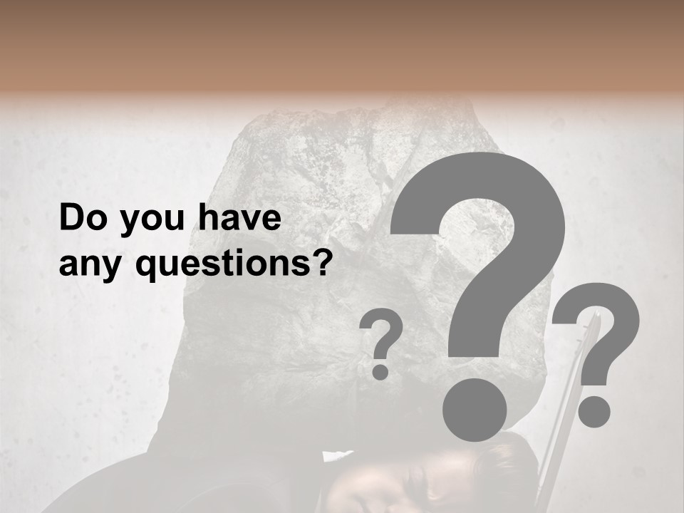 Ventilation White Remote PowerPoint Template