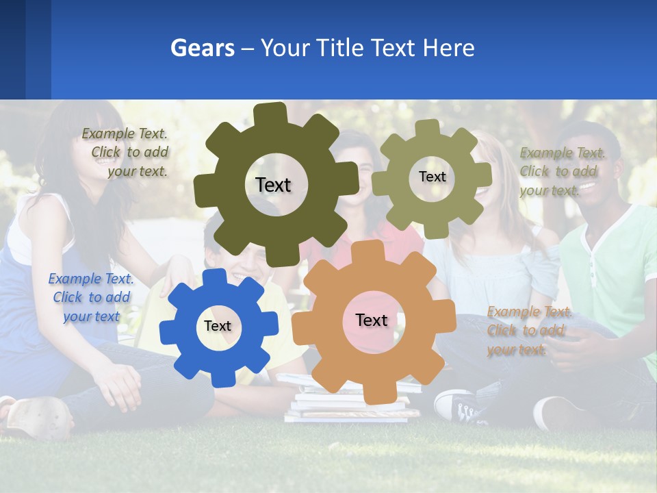 Switch Equipment White PowerPoint Template