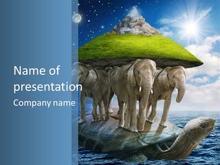 Switch Cold Conditioner PowerPoint Template