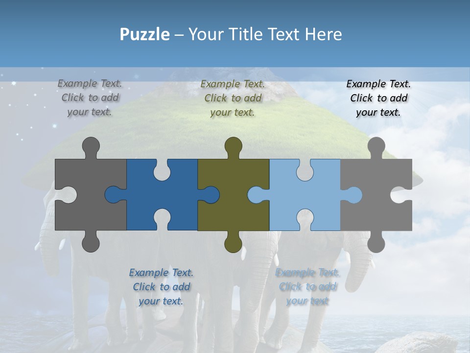 Switch Cold Conditioner PowerPoint Template