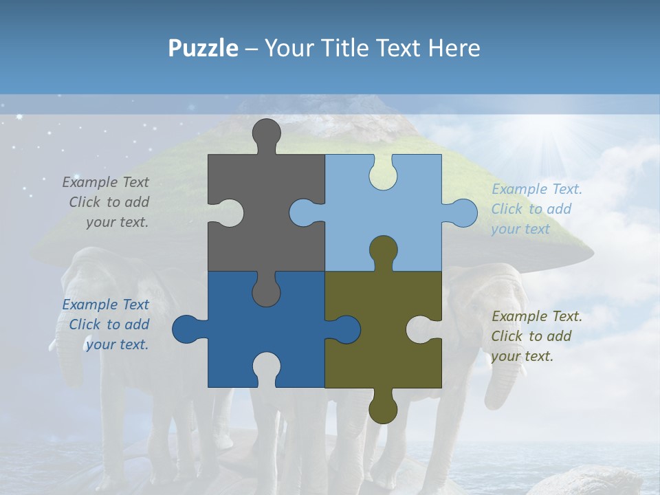 Switch Cold Conditioner PowerPoint Template
