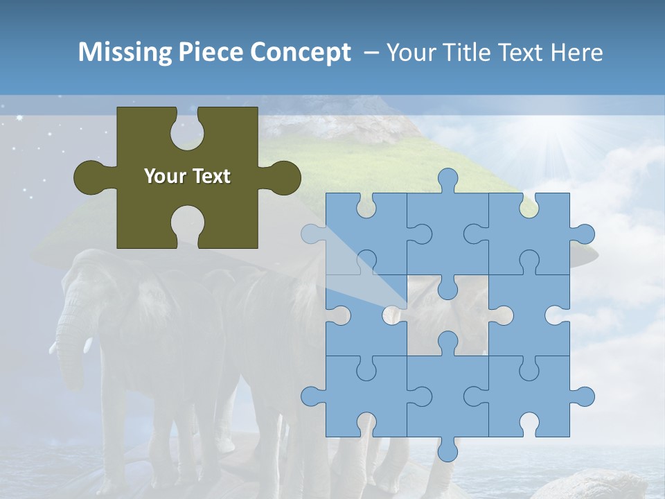 Switch Cold Conditioner PowerPoint Template