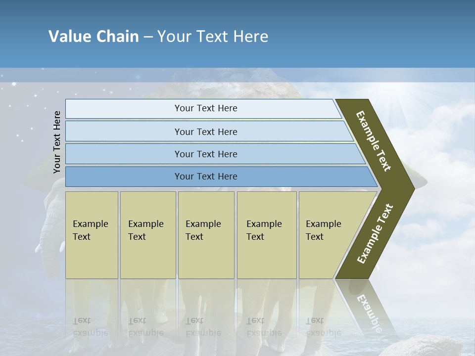 Switch Cold Conditioner PowerPoint Template