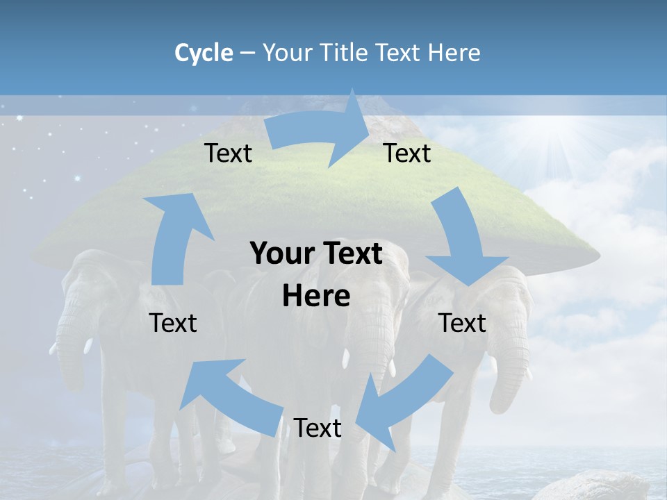 Switch Cold Conditioner PowerPoint Template