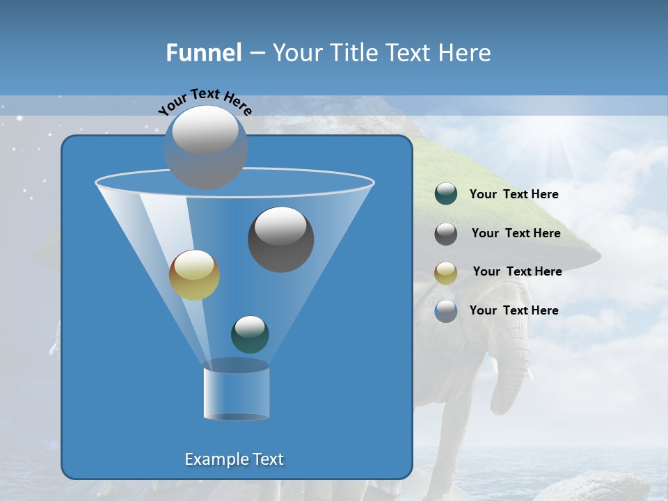 Switch Cold Conditioner PowerPoint Template