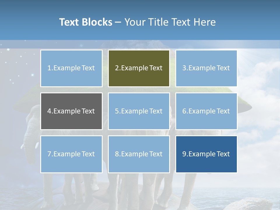 Switch Cold Conditioner PowerPoint Template