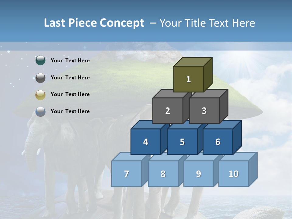 Switch Cold Conditioner PowerPoint Template