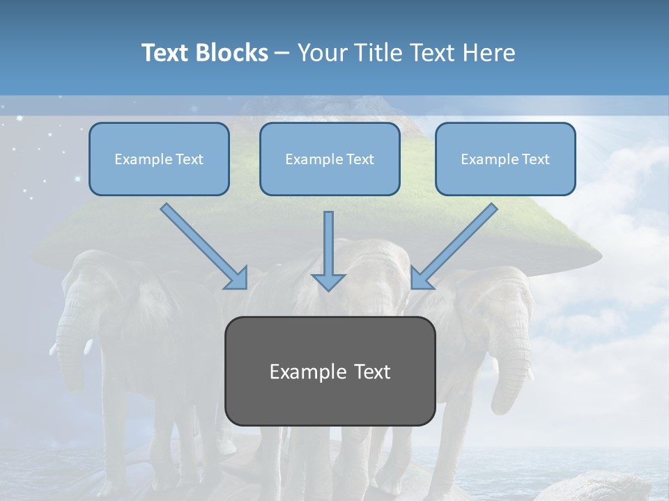Switch Cold Conditioner PowerPoint Template