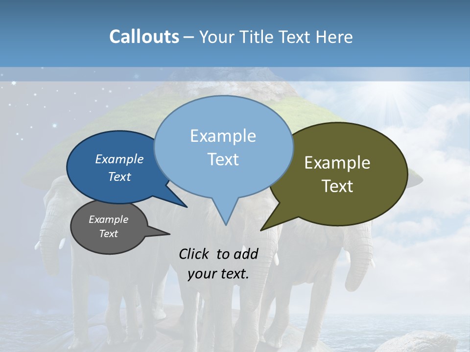 Switch Cold Conditioner PowerPoint Template