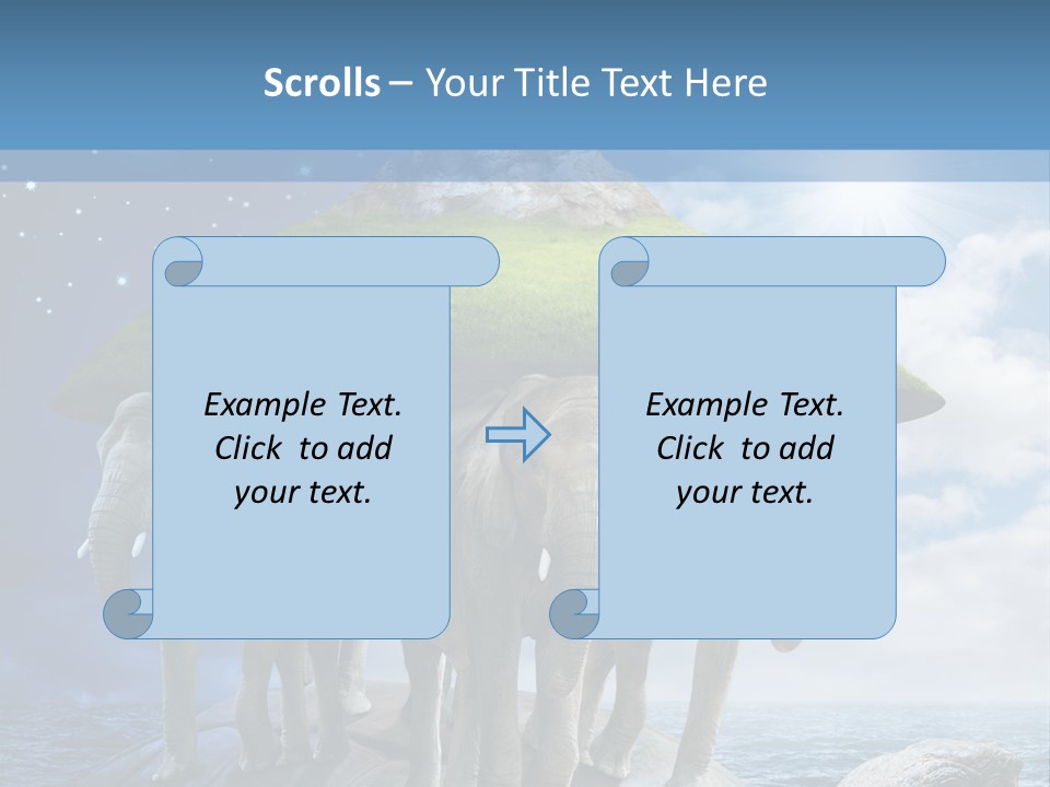 Switch Cold Conditioner PowerPoint Template