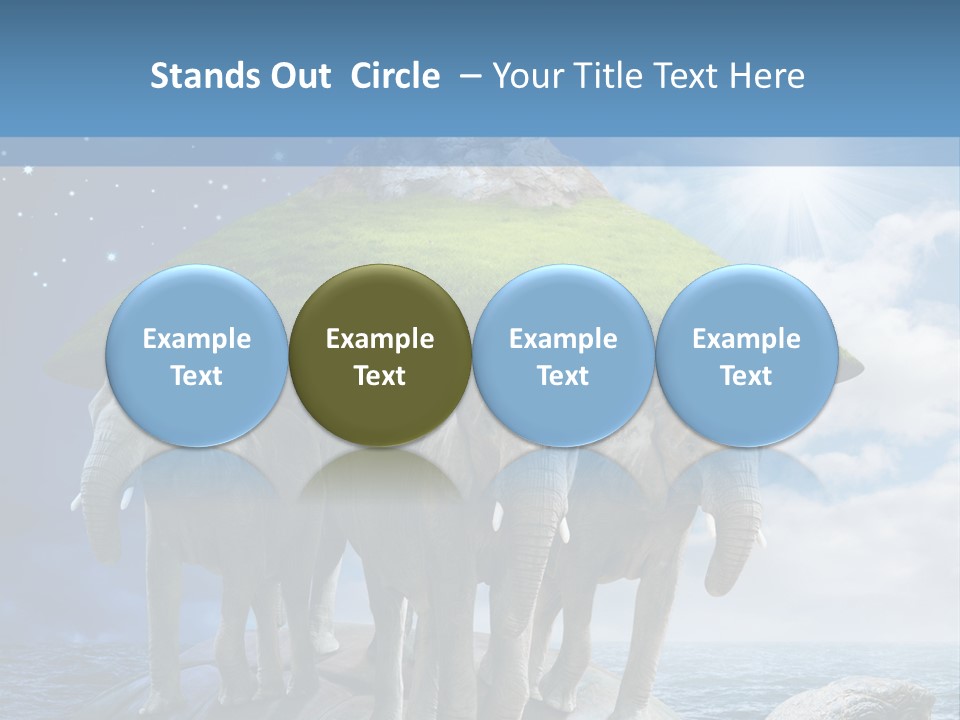 Switch Cold Conditioner PowerPoint Template