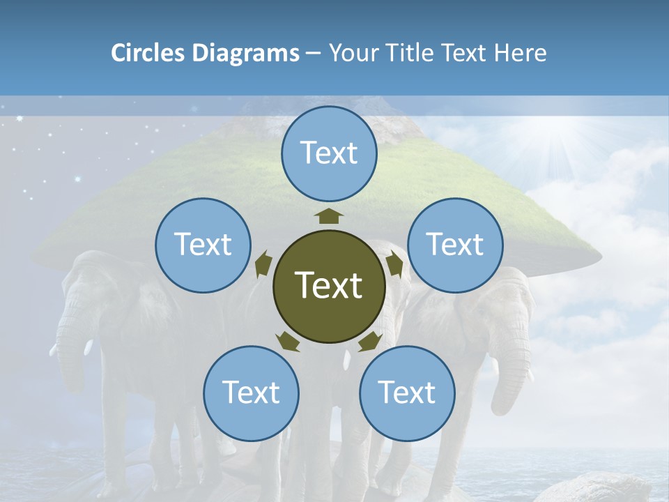 Switch Cold Conditioner PowerPoint Template