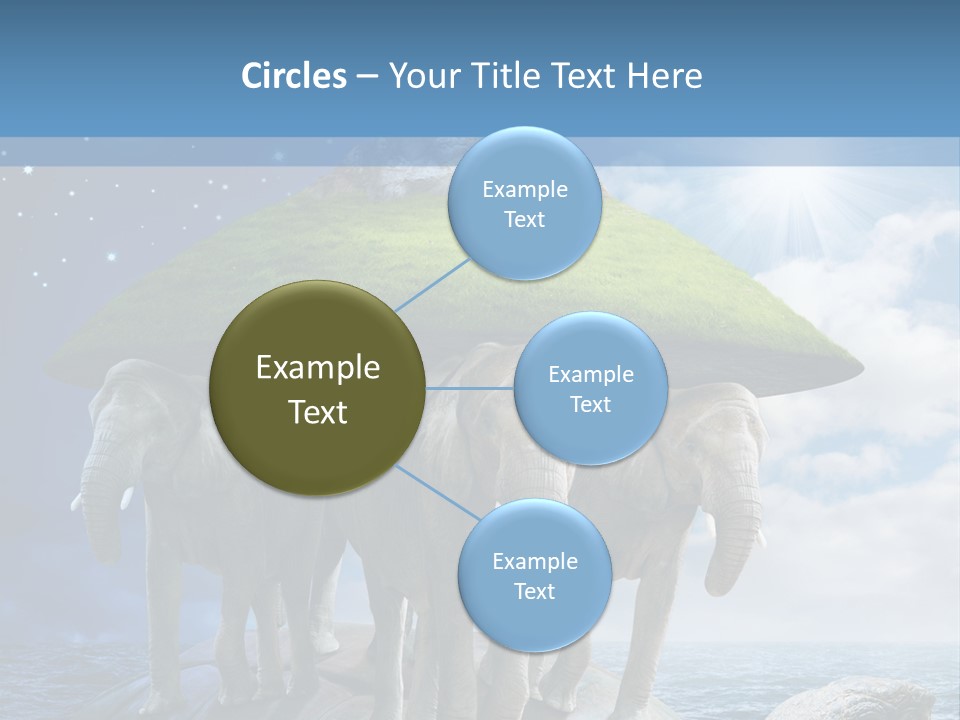 Switch Cold Conditioner PowerPoint Template