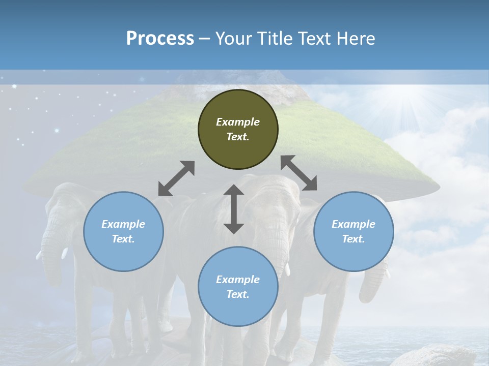 Switch Cold Conditioner PowerPoint Template