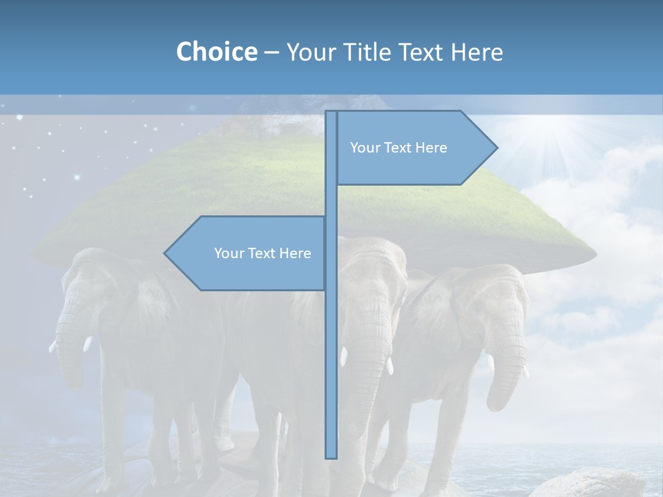 Switch Cold Conditioner PowerPoint Template