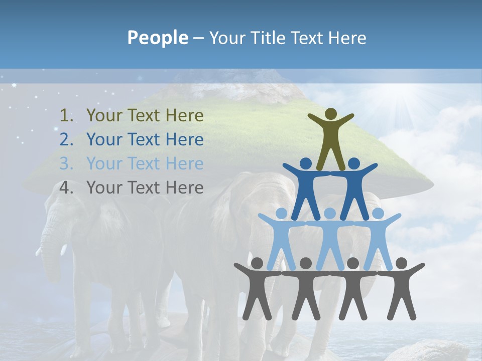 Switch Cold Conditioner PowerPoint Template