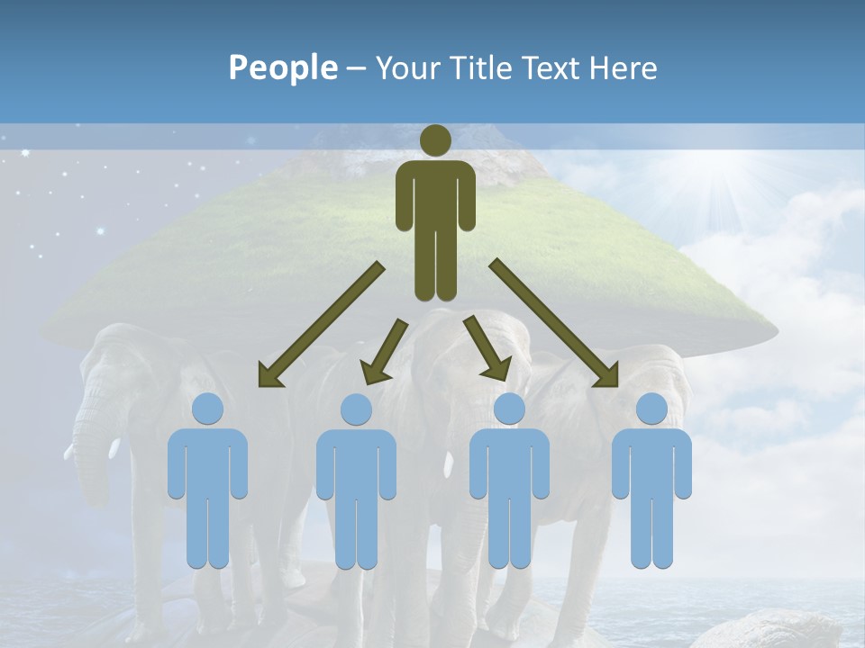 Switch Cold Conditioner PowerPoint Template