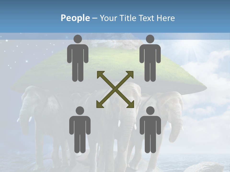 Switch Cold Conditioner PowerPoint Template