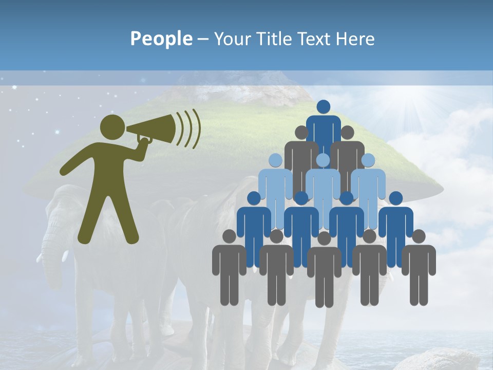 Switch Cold Conditioner PowerPoint Template