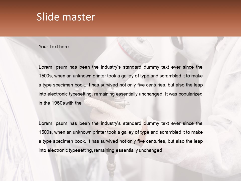 Technology Equipment Ventilation PowerPoint Template