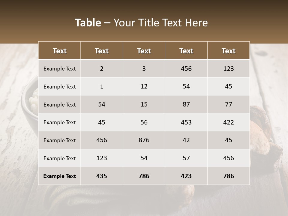 House Unit Cold PowerPoint Template