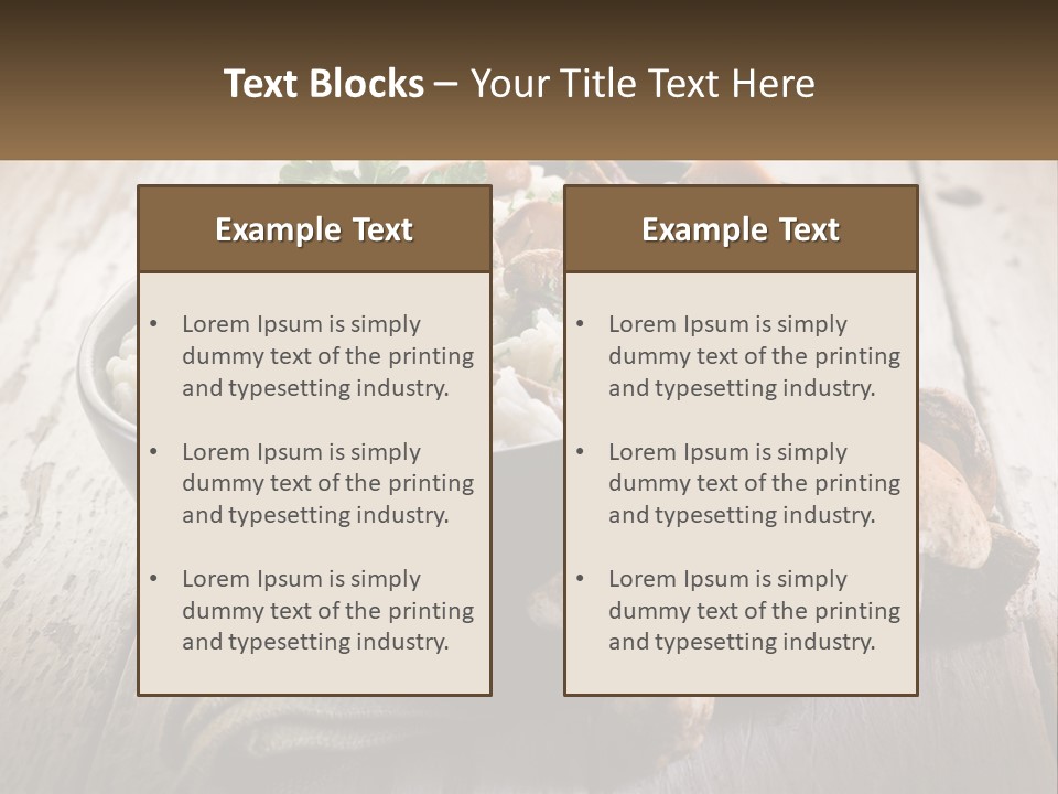 House Unit Cold PowerPoint Template