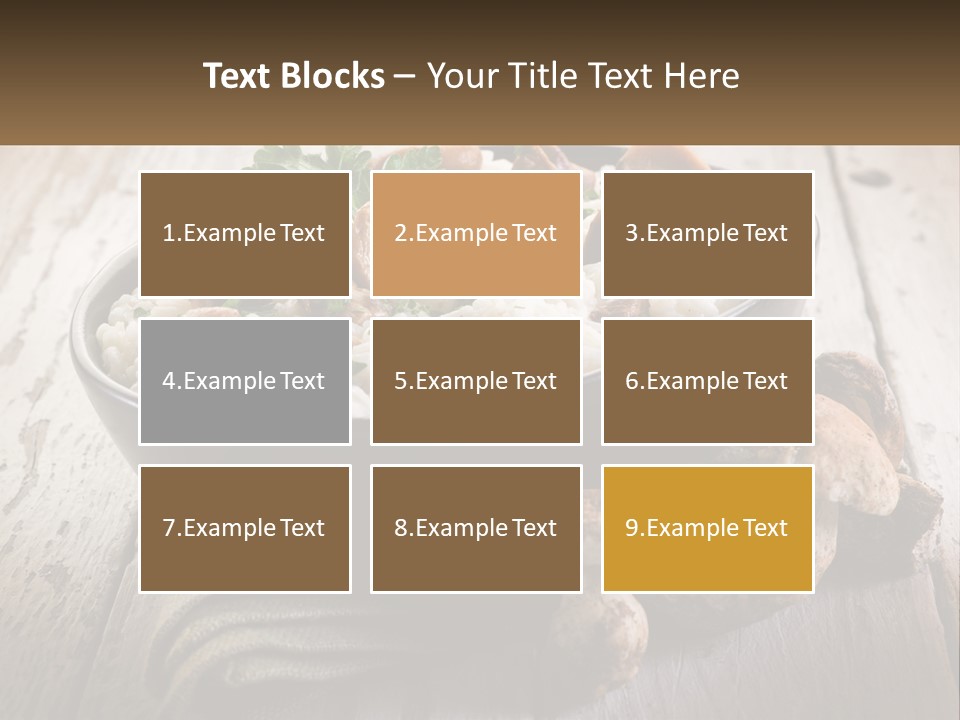 House Unit Cold PowerPoint Template