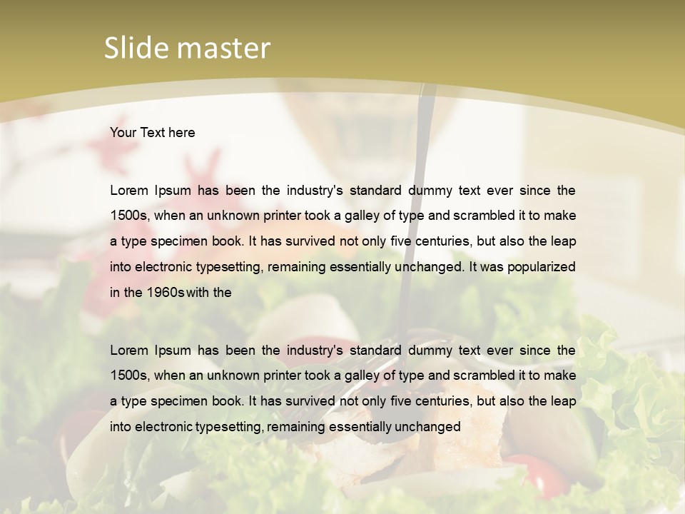 Industry Cool Conditioner PowerPoint Template