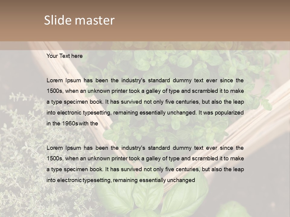 White Ventilation Electricity PowerPoint Template