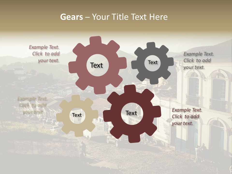 Energy Part System PowerPoint Template