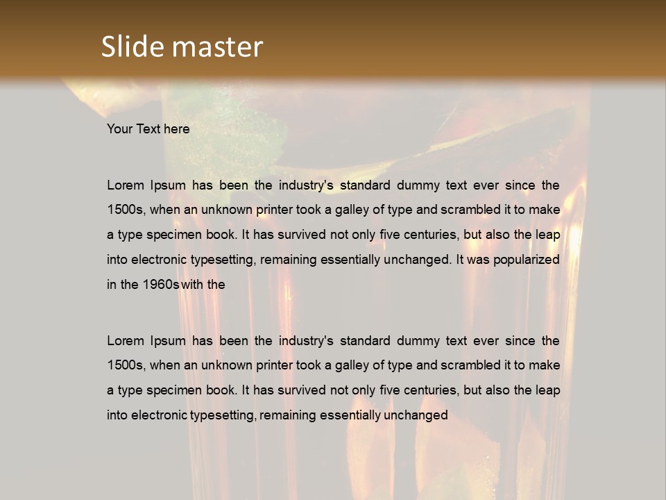 Remote Cooling Equipment PowerPoint Template